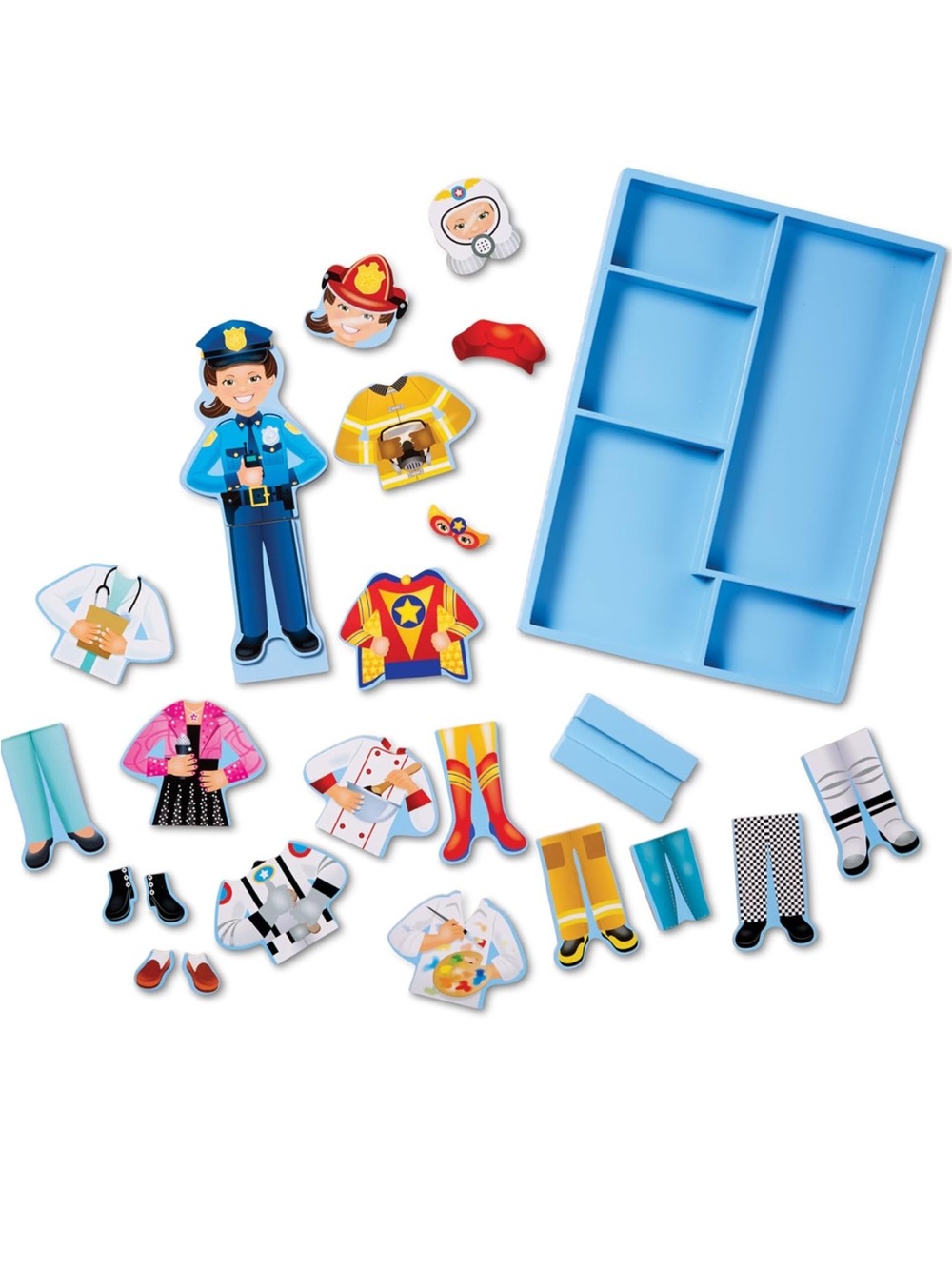 Melissa & Doug Julia Magnetic Dress-Up Wooden Doll